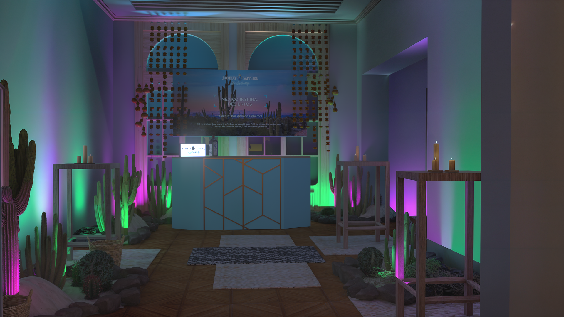 Original desert environment visualisation