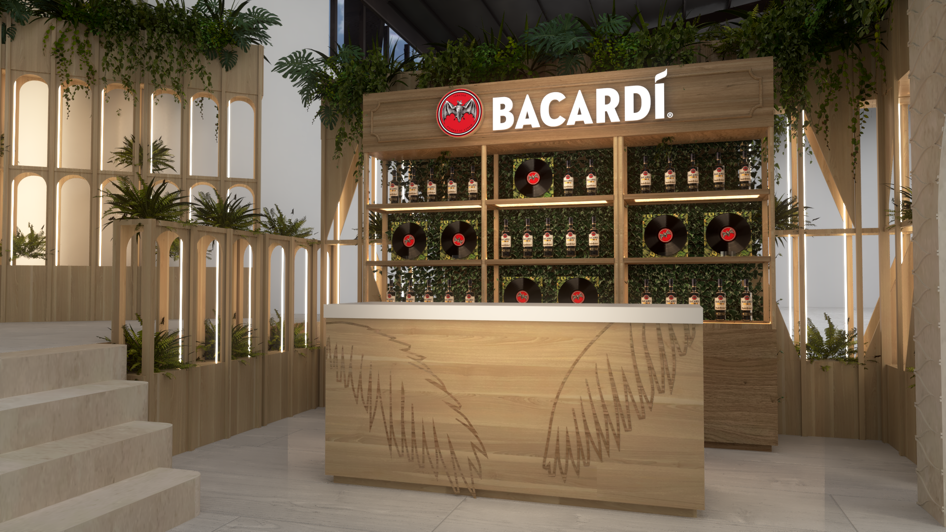 Original Bacardí bar visualisation
