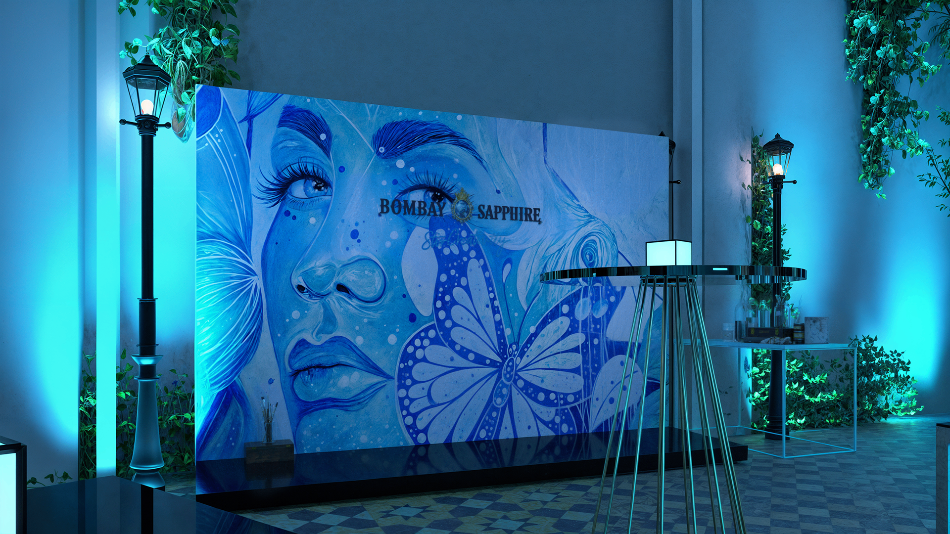 Art-integration visualisation