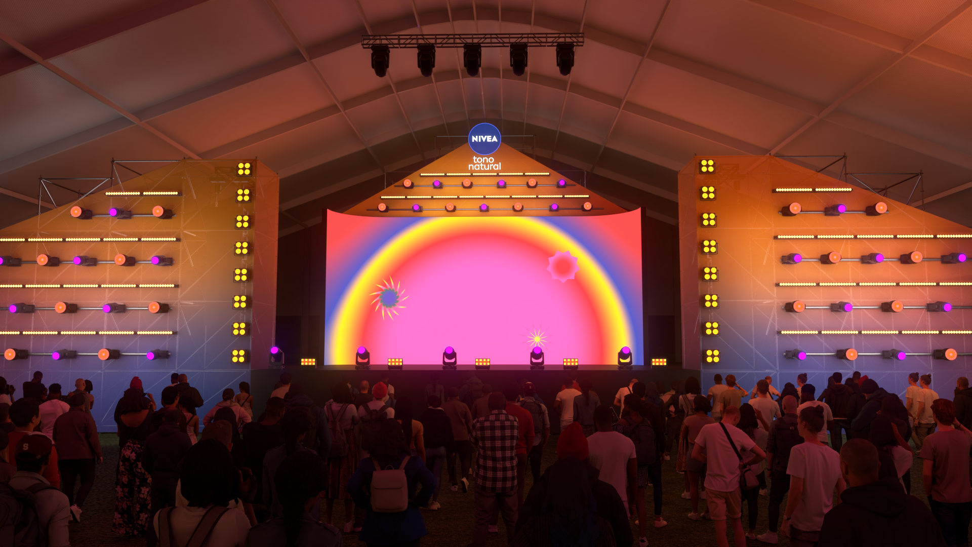 Nivea Stage visualisation