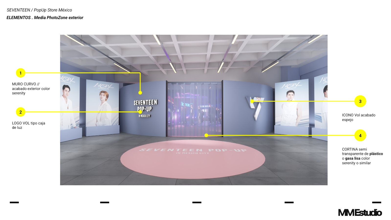 SEVENTEEN transition into the experience zone