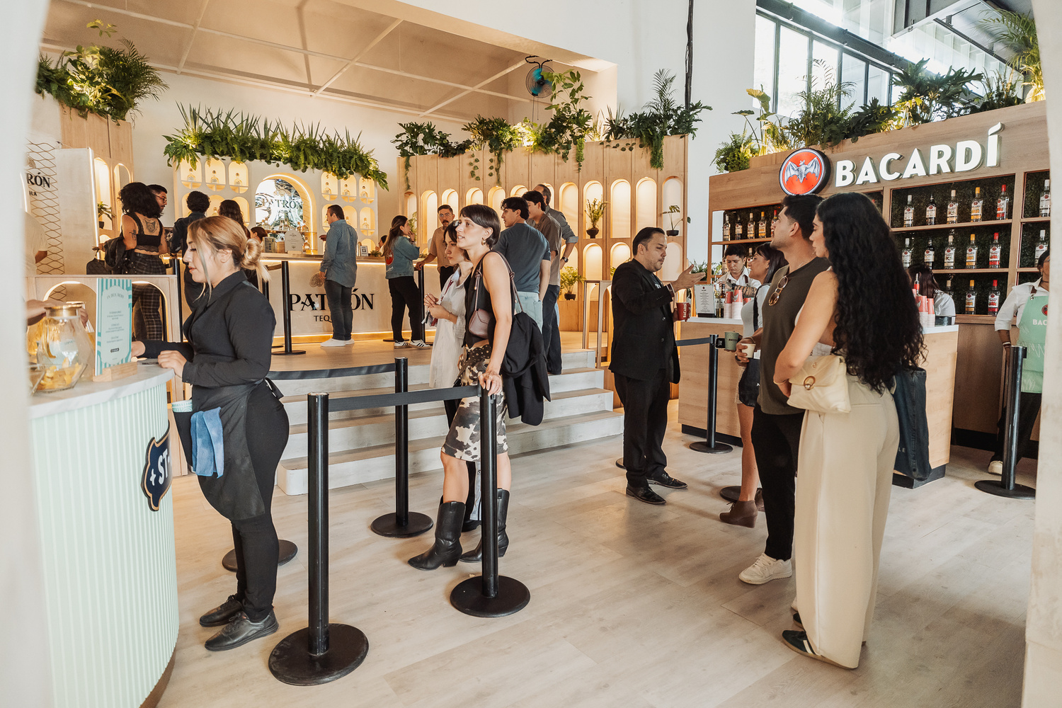 Built Patrón hospitality environment