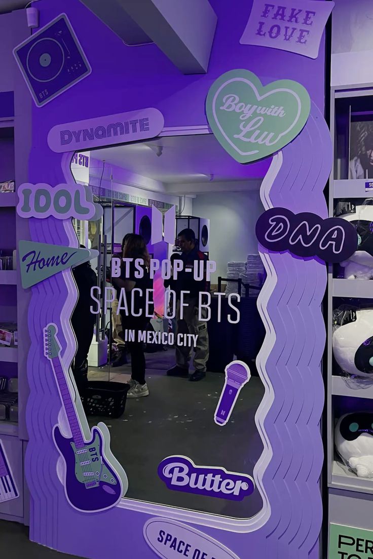 BTS built mirror experience