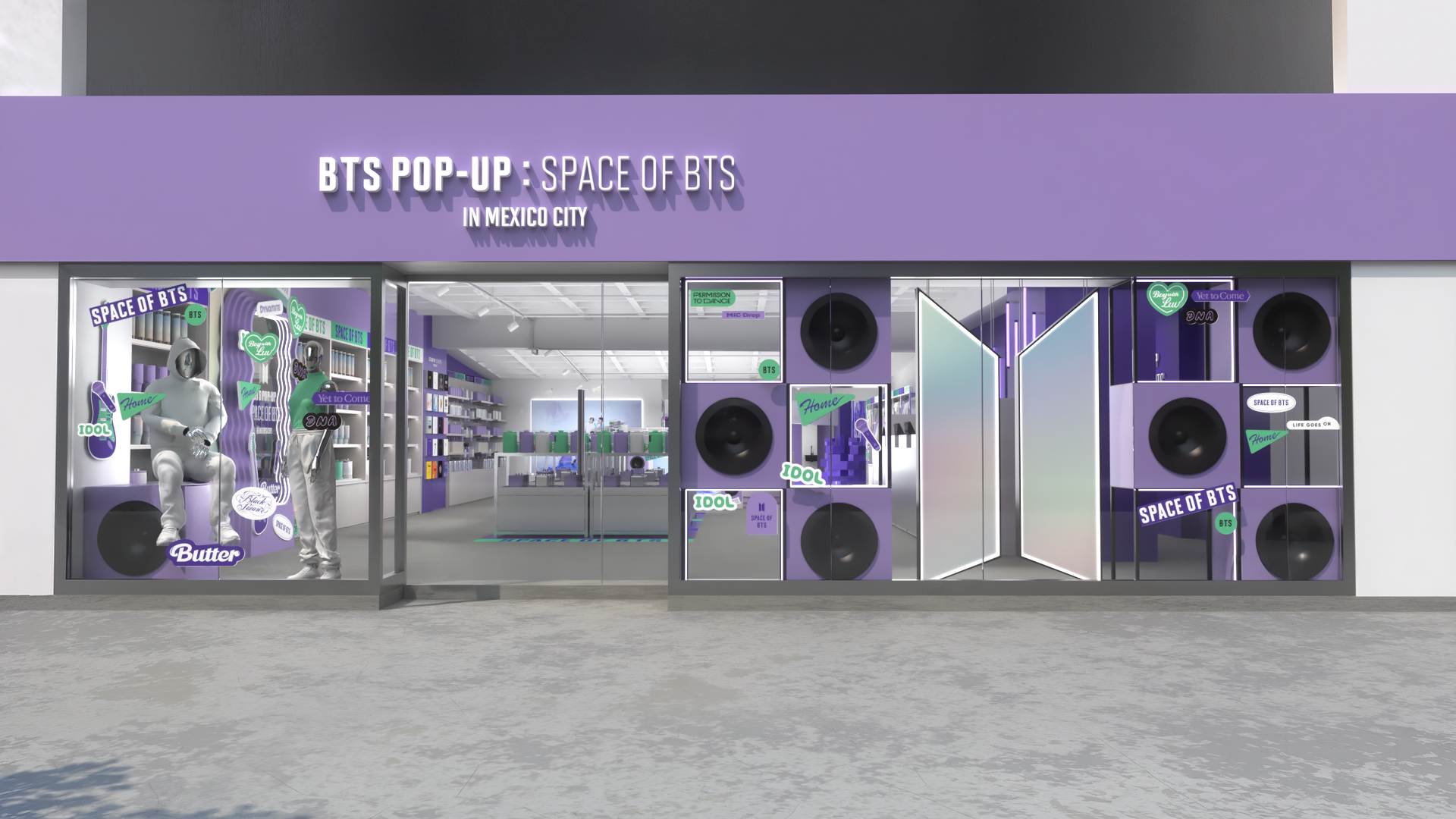 BTS storefront visualisation